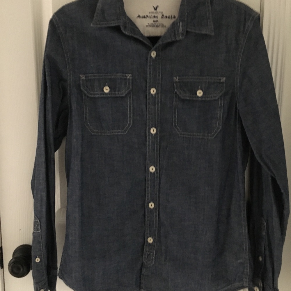 American Eagle denim shirt